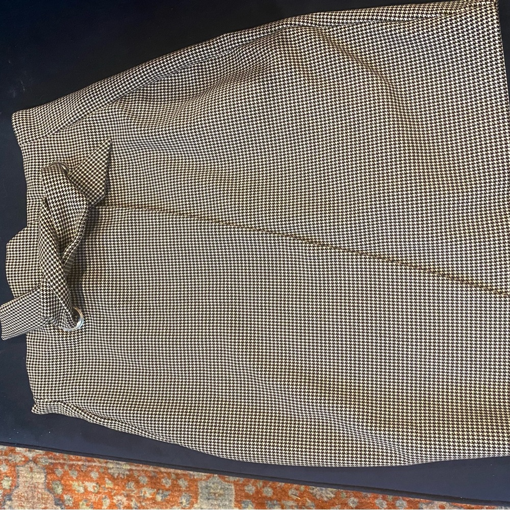 H&M plaid pencil skirt